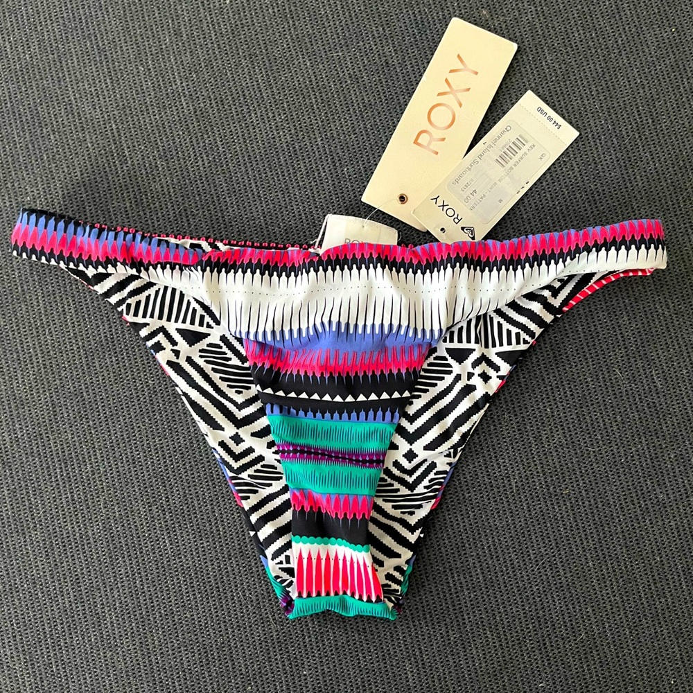 Roxy Cheeky Reversible Bikini Bottoms